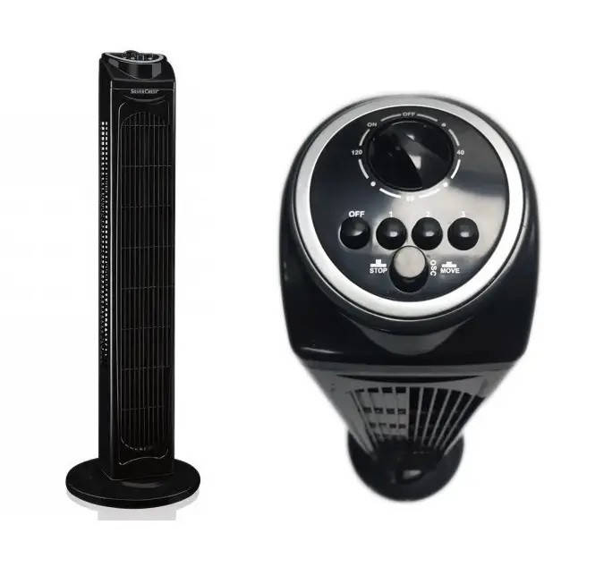 

Вентилятор Silver Crest STV 45 C2 black (башенный)
