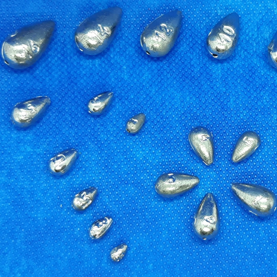 

Груз Оливка с отверстием 2.5 гр.