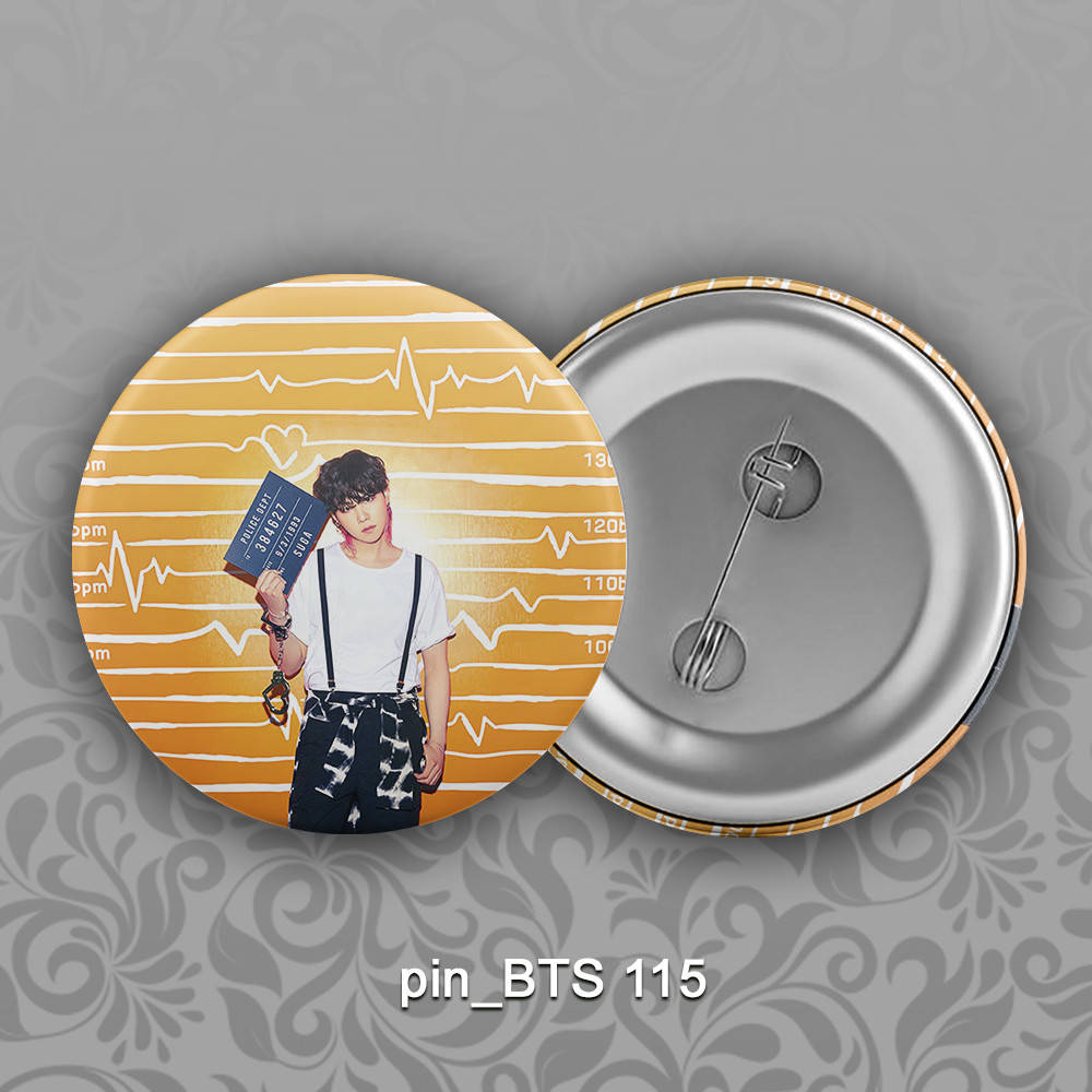 

Значок K-Pop BTS 115