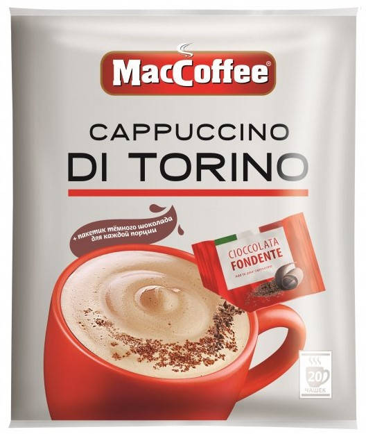 

Кофейный напиток MacCoffee Cappuccino Di Torino 25г х 10 пакетиков