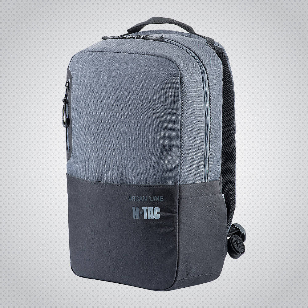 

Рюкзак городской 18л M-Tac Urban Line Laptop Pack темно-серый