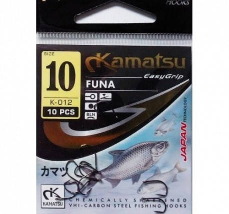 

Крючок Kamatsu Funa №10 К-012 (10шт)
