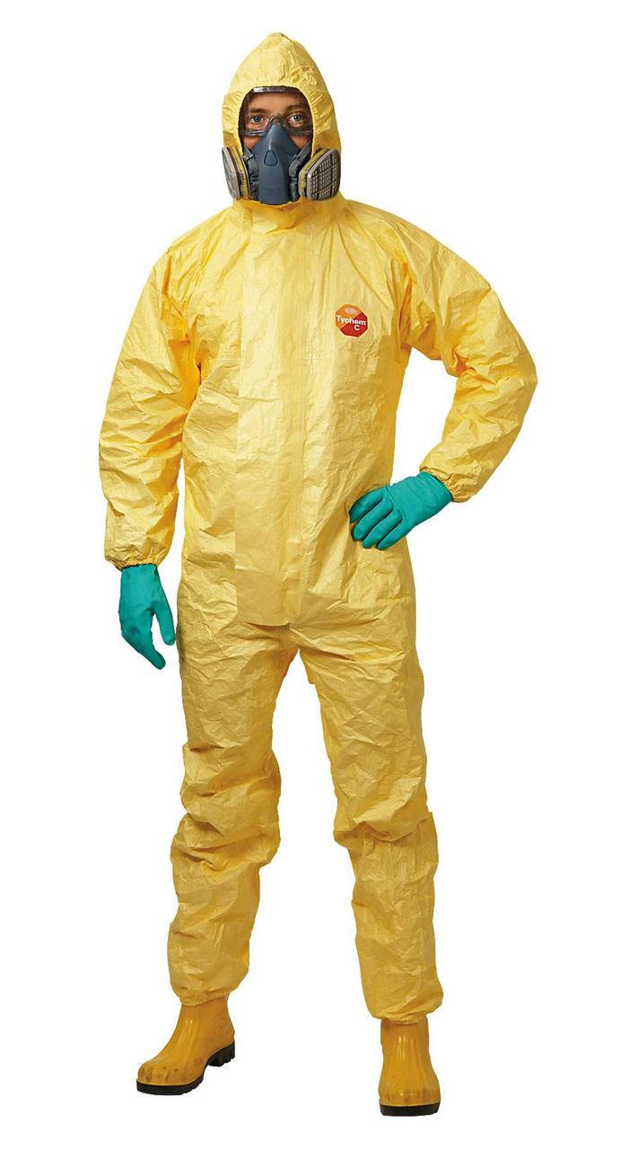 

Комбинезон TYCHEM C (CHA5) химзащитный (ТАЙКЕМ) Желтый, L