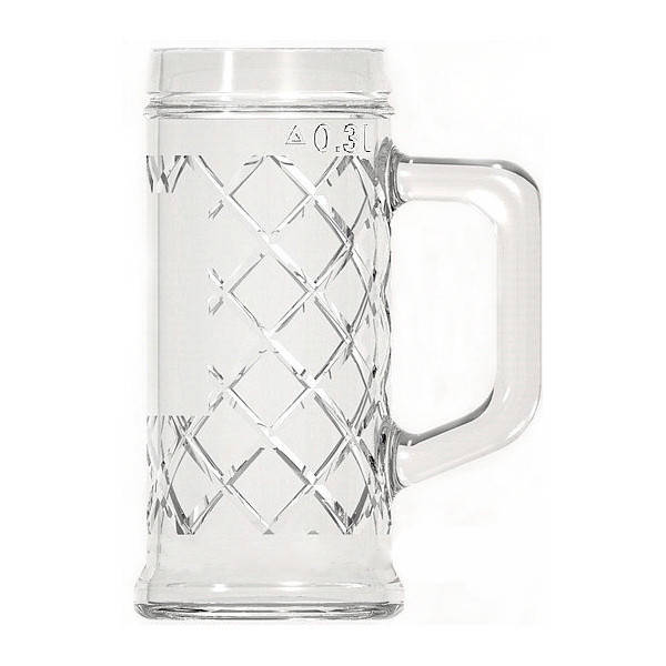 

Бокал пивной Uniglass Rhombus Beer Tankard 300 мл