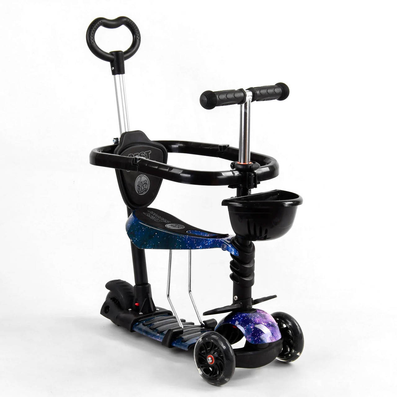

*Самокат 5в1 Best Scooter с защитным бампером арт. 3288