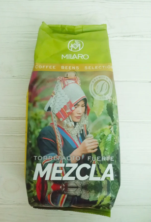 

Кофе в зернах Milaro Mezcla, 1кг (Испания)