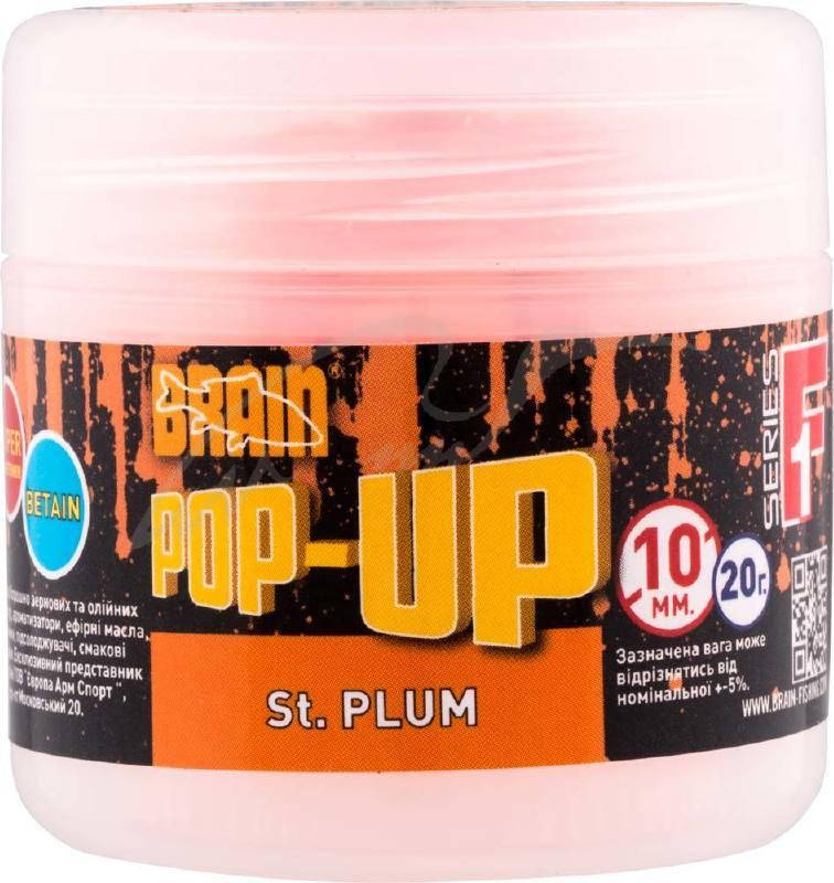 

Бойли Brain Pop-Up F1 St. Plum (слива) 14mm 15g