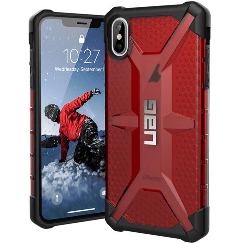 

Ударопрочный чехол UAG Plasma для Apple iPhone XS Max (6.5"), Красный