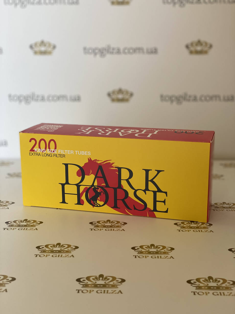 

Гильзы для набивки сигарет Dark Horse Extra Long Filter 200 шт