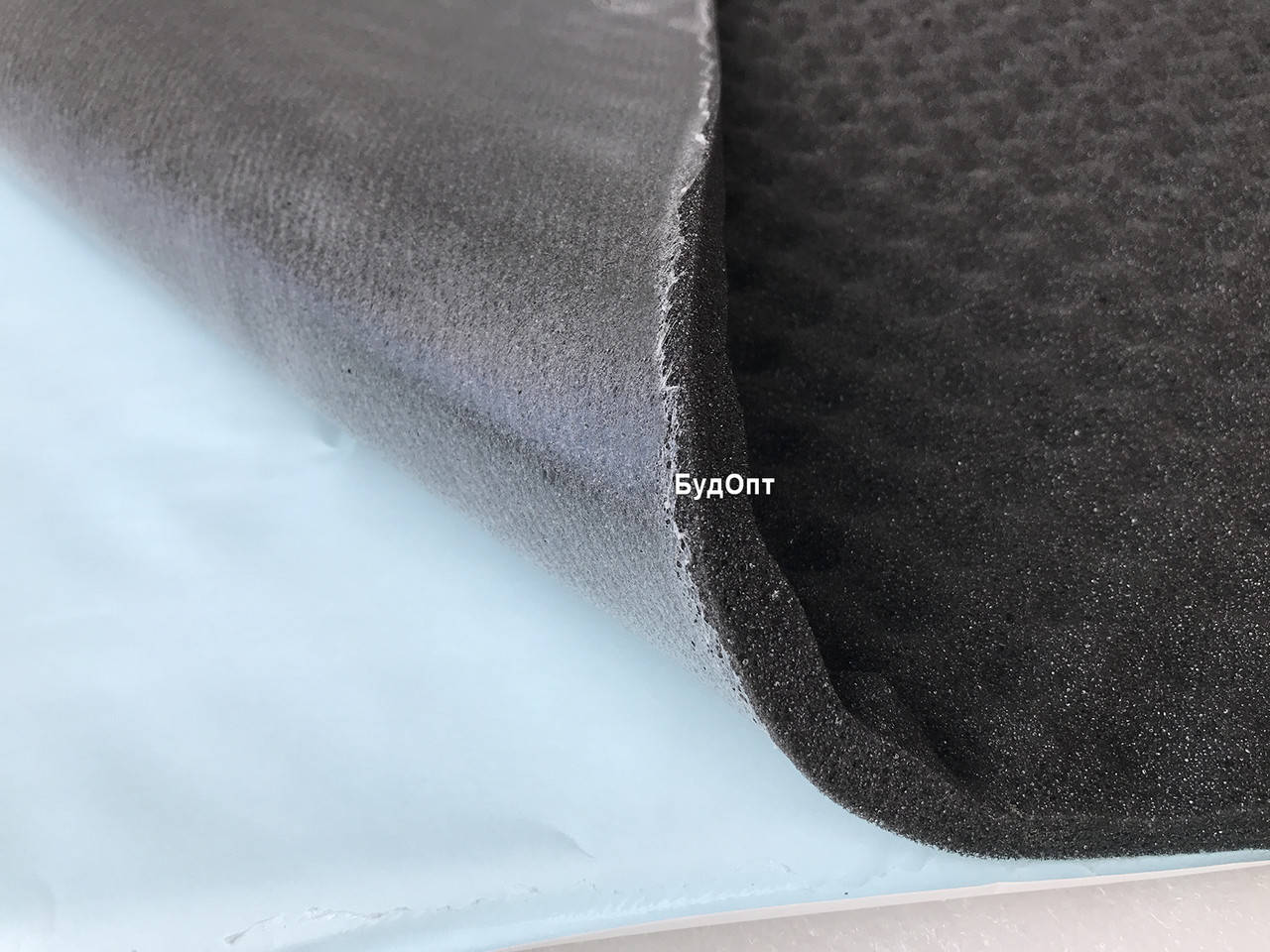 

Шумоизоляция из вспененного пенополиуретана с липким слоем 100х50х1.5см SoundProOFF SoundWave 15