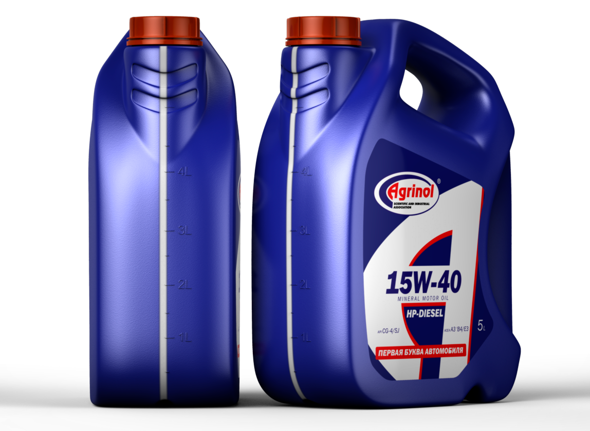 

Масло моторное Агринол 15W-40 CG-4/SJ (5л)