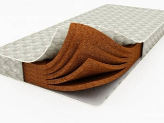 

Матрасик ортопедический в кроватку: кокосовая койра (5 слоев)