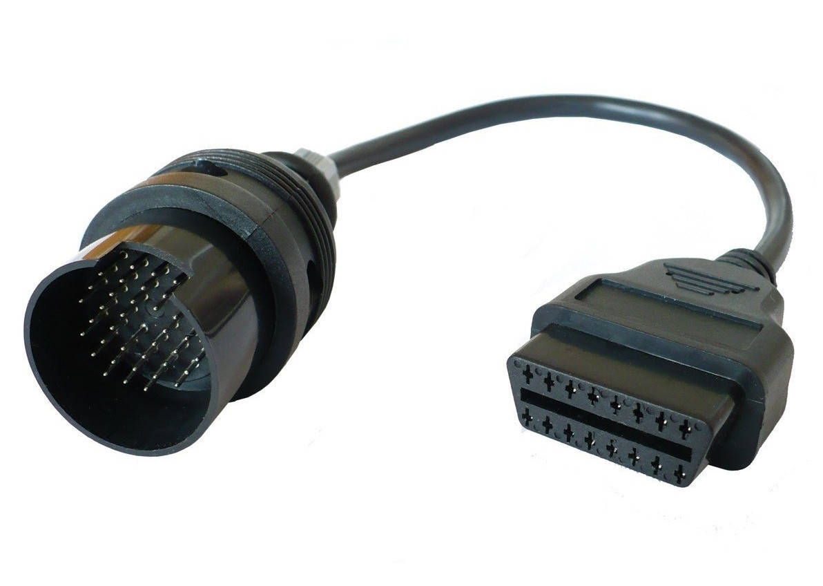 

Кабель переходник Mercedes 38 Pin на 16 pin OBDII