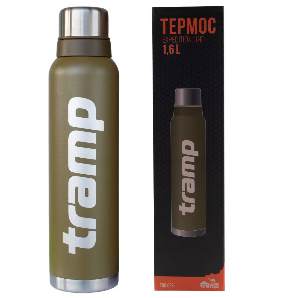 

Термос Tramp Expedition Line 1,6 л Оливковий (TRC-029-olive), Оливковый