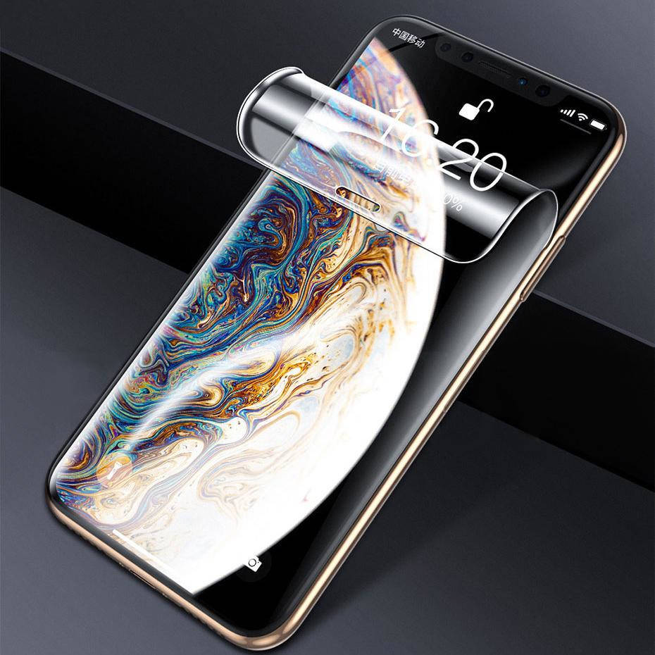 

Защитная гидрогелевая пленка для Iphone Xr, Прозрачный