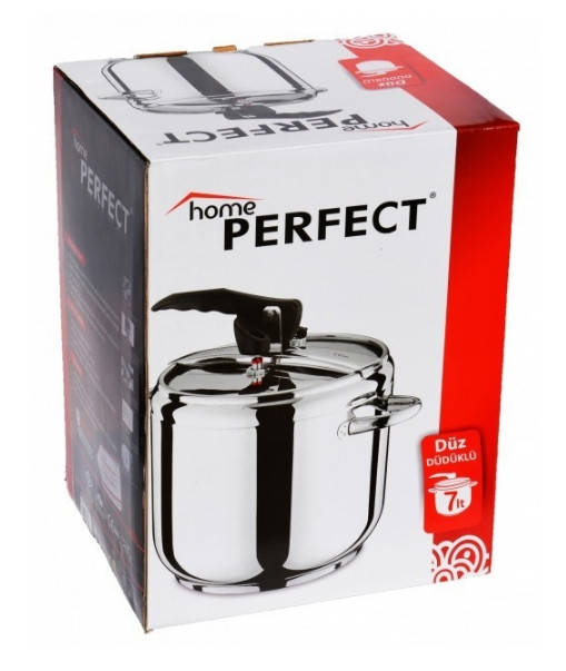 

Кастрюля скороварка Home Perfect 7л из нержавеющей стали