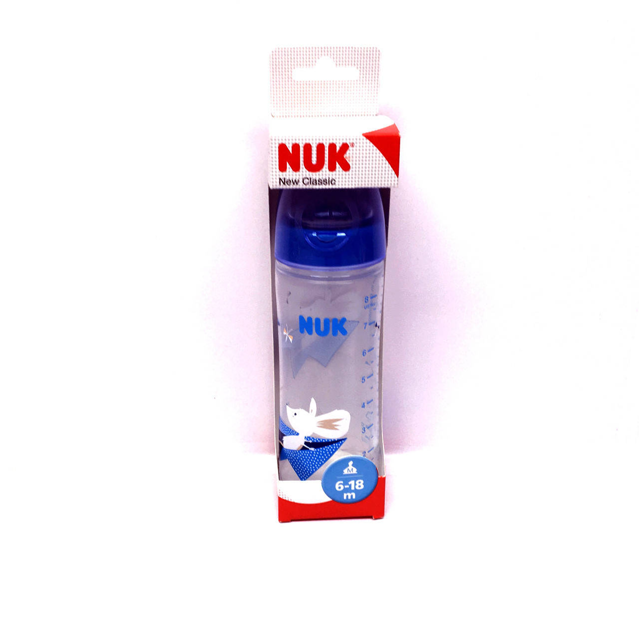 

Пляшечка для годування 6-18m BPA free "NUK" 0086.