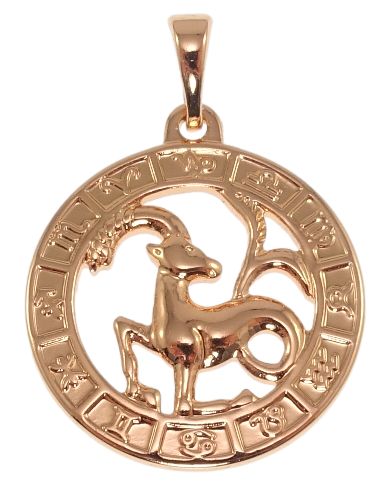 

Кулон Xuping Позолота РО "Знак Зодиака Козерог" для цепочки до 5мм