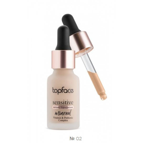 

Тональная основа Topface Sensitive Mineral Serum Foundation PT565 - №2