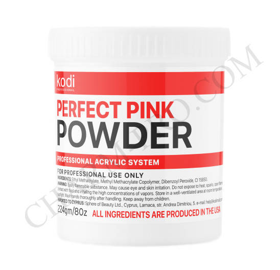 

Базовый акрил розово-прозрачный Perfect Pink Powder Kodi (224г)