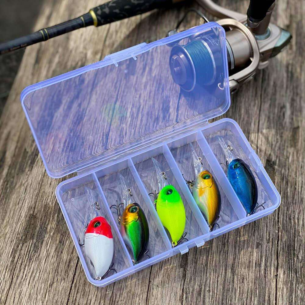 

Набор крэнков 5в1 11г 7.5 см, Разные цвета