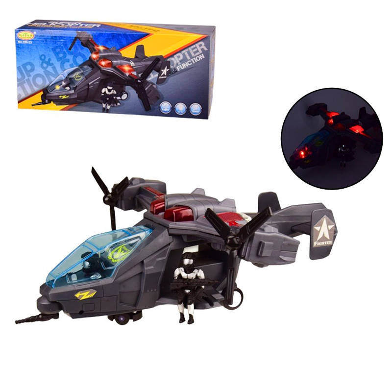 

Игрушечный вертолет 286-23, свет, звук