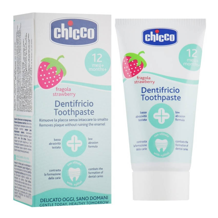 

Зубная паста "Клубника" Chicco (8003670743651)