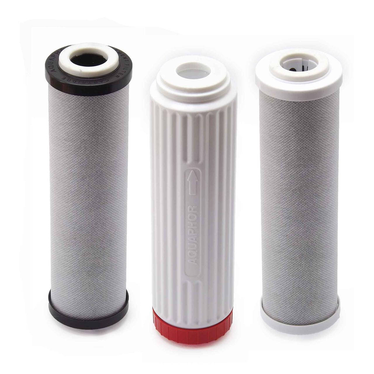 

Аквафор В510-03-04-07 (с умягчением), сменные модули (картриджи) для фильтра Аквафор Трио, комплект из 3 шт.