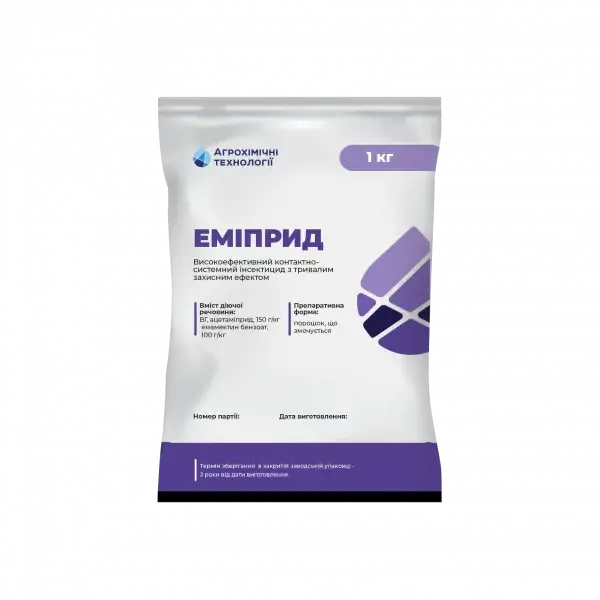 

Инсектицид Емиприд 1 кг Агрохимические технологии Украина