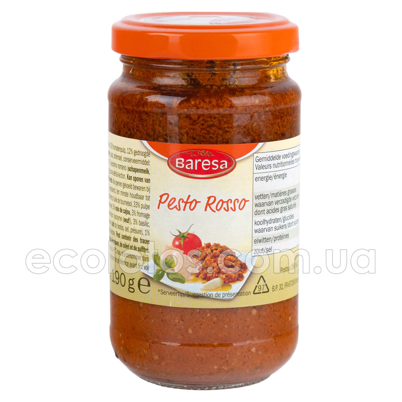 

Соус Песто Rosso "Baresa" 190 г