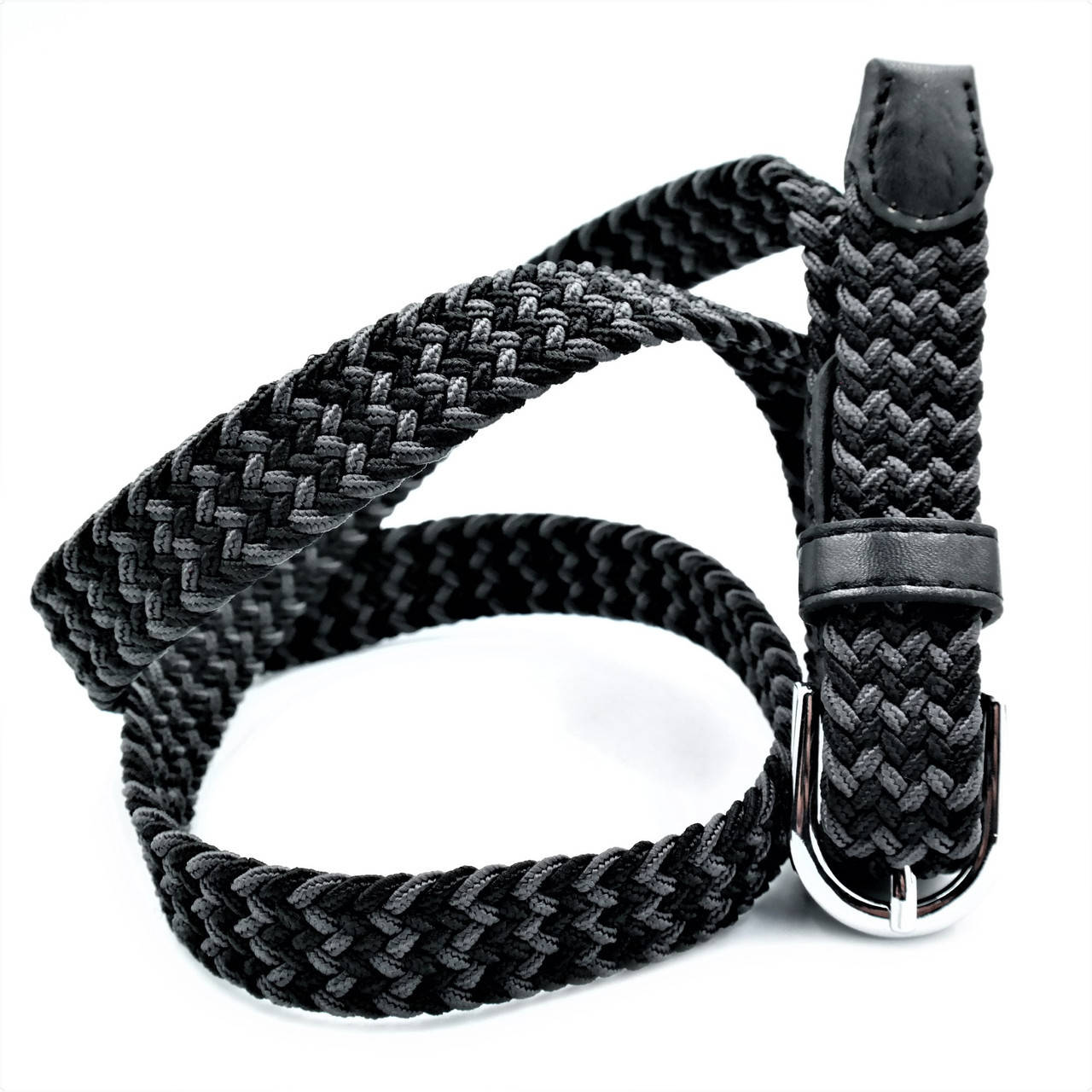 

Ремень резинка Weatro пояс чёрный серый 100-110 см (DRM_297017)