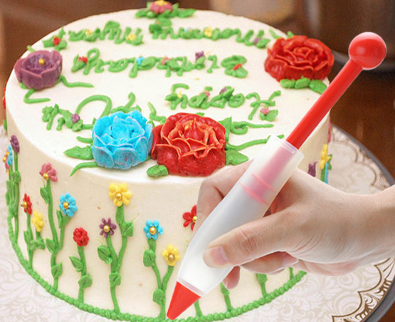 

Кондитерская силиконовая ручка-шприц