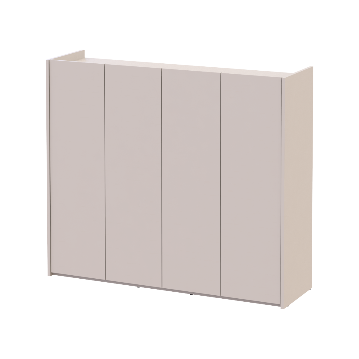 Тумба для взуття Doros Кассель Кашемір 4 ДСП 128х40х110 (41516213)