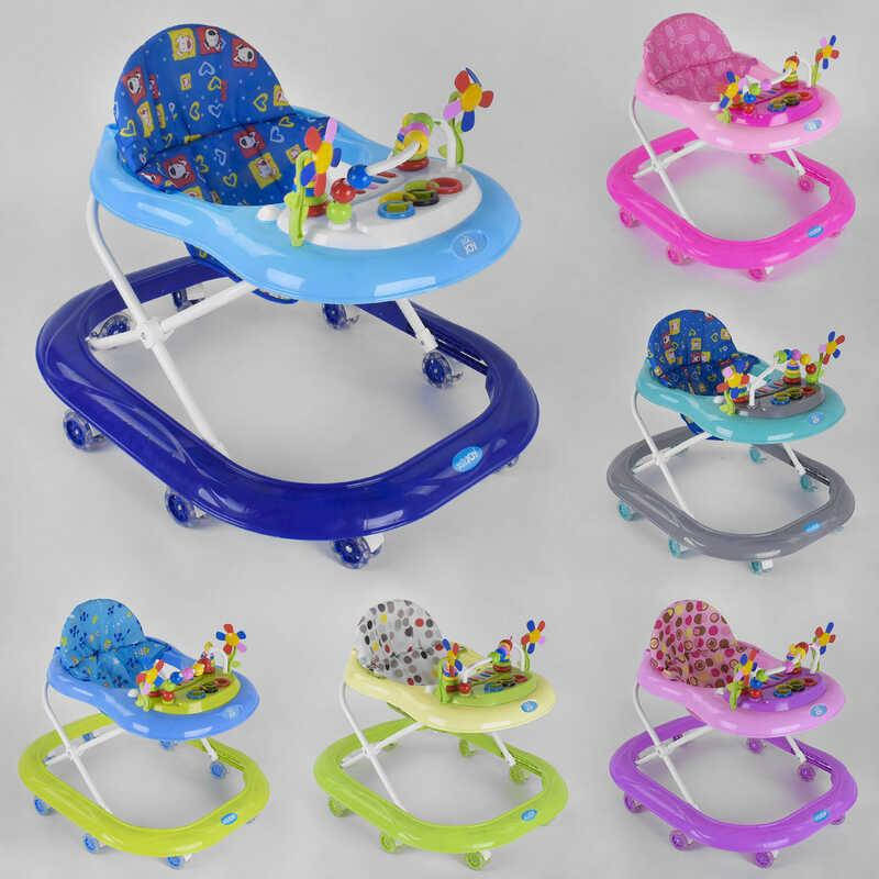 

Ходунки JOY СН 205 (6) русское озвучивание, музыкальная панель, 8 колес,