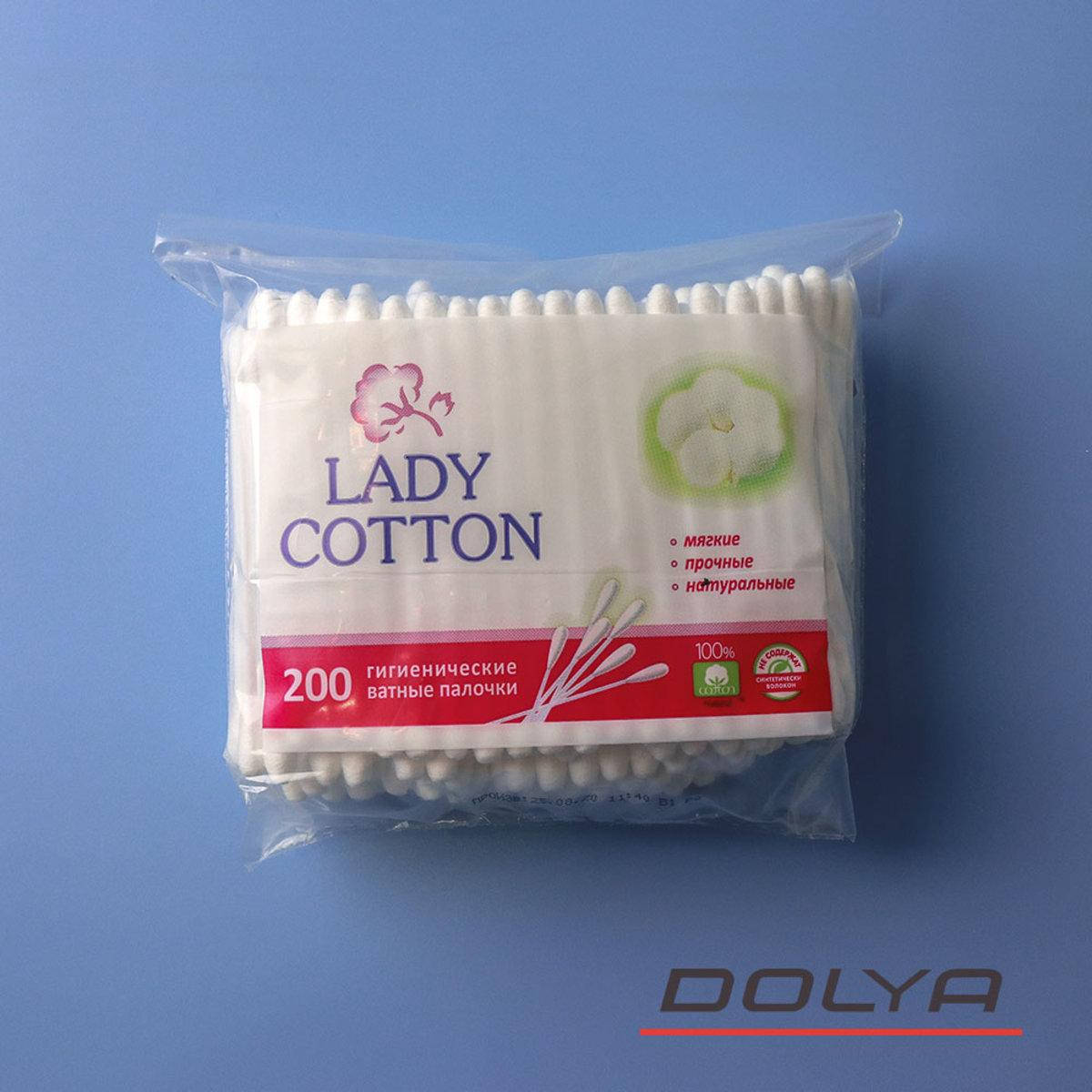 

Ватные палочки ТМ Lady Cotton (200 шт/уп) (Артикул: 000003266)