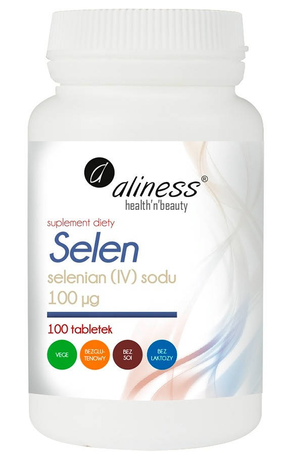

Селен, селенат натрия 100 мкг 100 tabs, Aliness