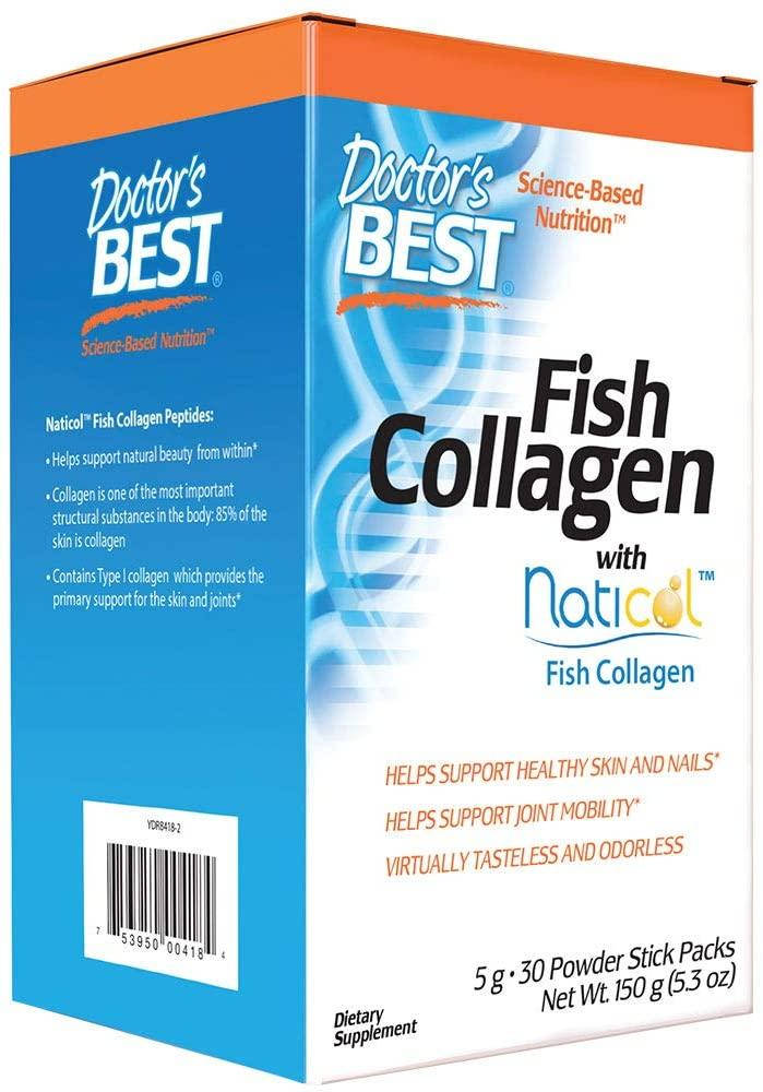 

Doctor's Best Fish Collagen 30 пакетов