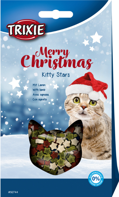 

Trixie TX-92744 Christmas Kitty Stars - лакомство для кошек 140 г