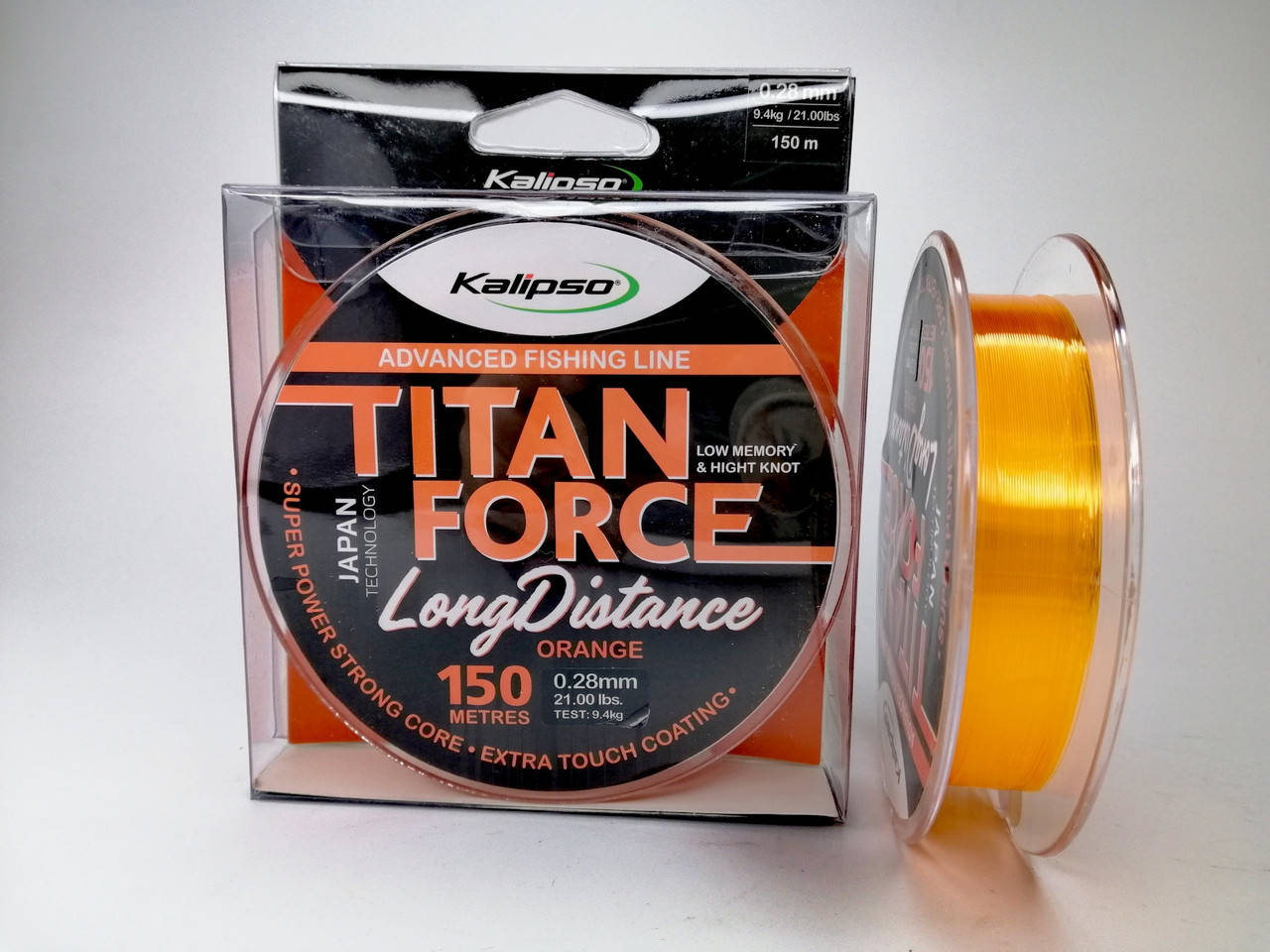 

Леска Kalipso Titan Force Long Distance OR 150м 0.28мм, Оранжевый