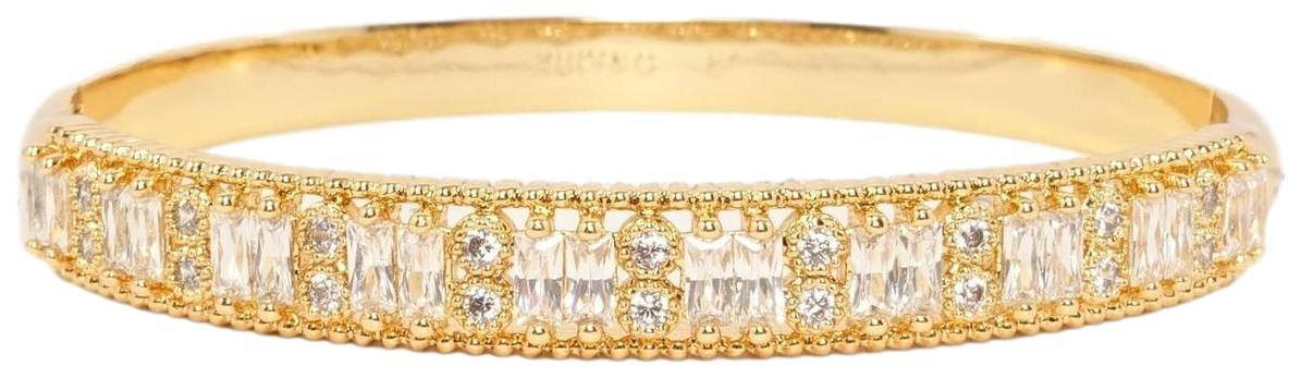 

Браслет Xuping Позолота 18K "Элегантный орнамент с кристаллами и цирконием" ø 6.5см