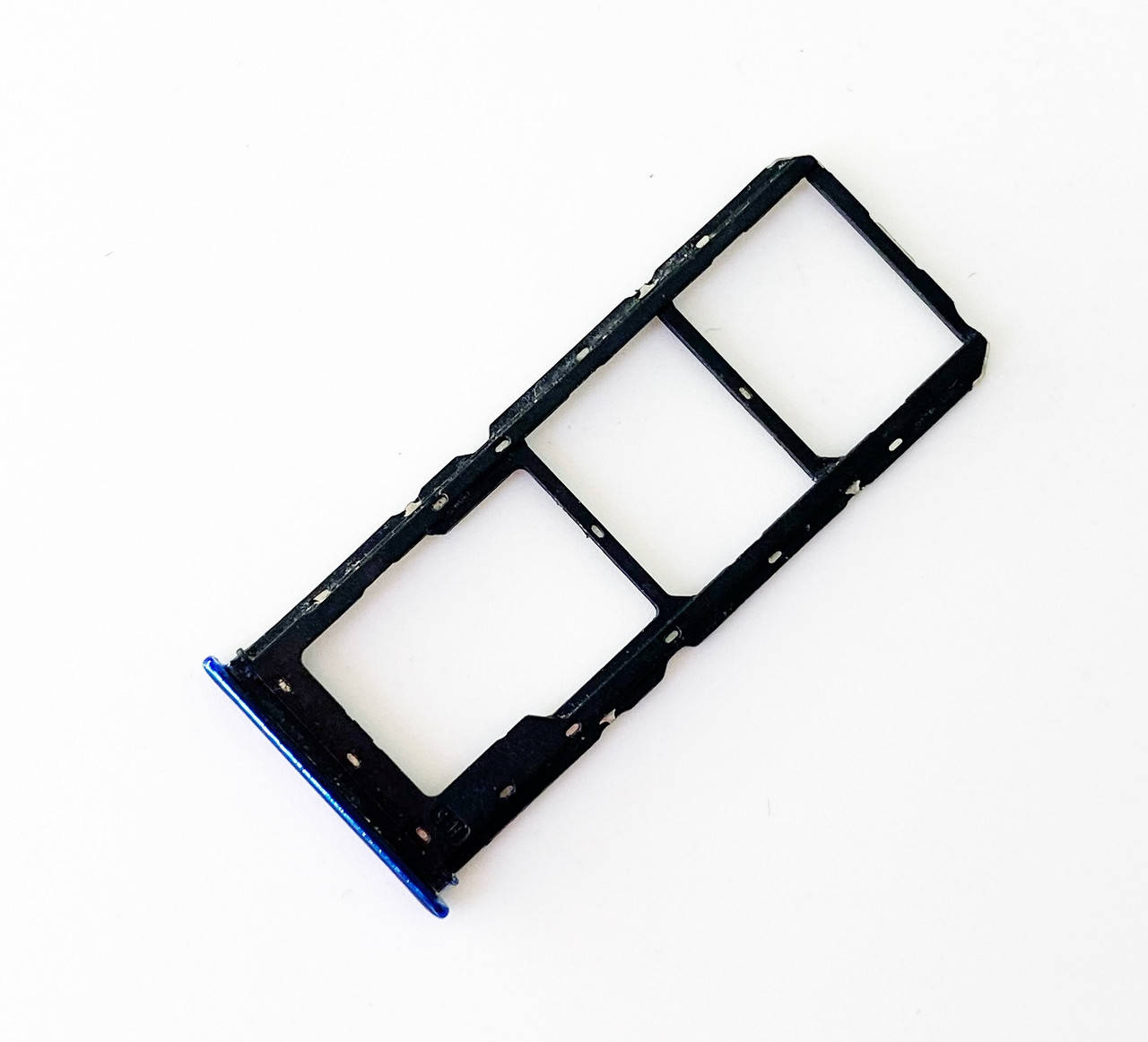 

Лоток для сим карты и карты памяти для Vivo Y91C 2020/Y91i/Y93/Y93s/Y93st/Y95, синий, на две Sim-карты