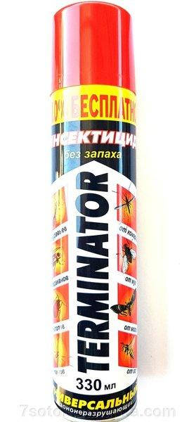 

Дихлофос "Terminator "330мл., 24 шт/уп