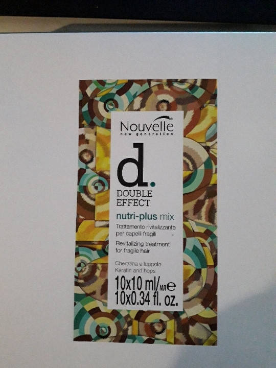 

Ампулы для волос 10 шт по 10 мл оживляющие Nouvelle NUTRIMIX