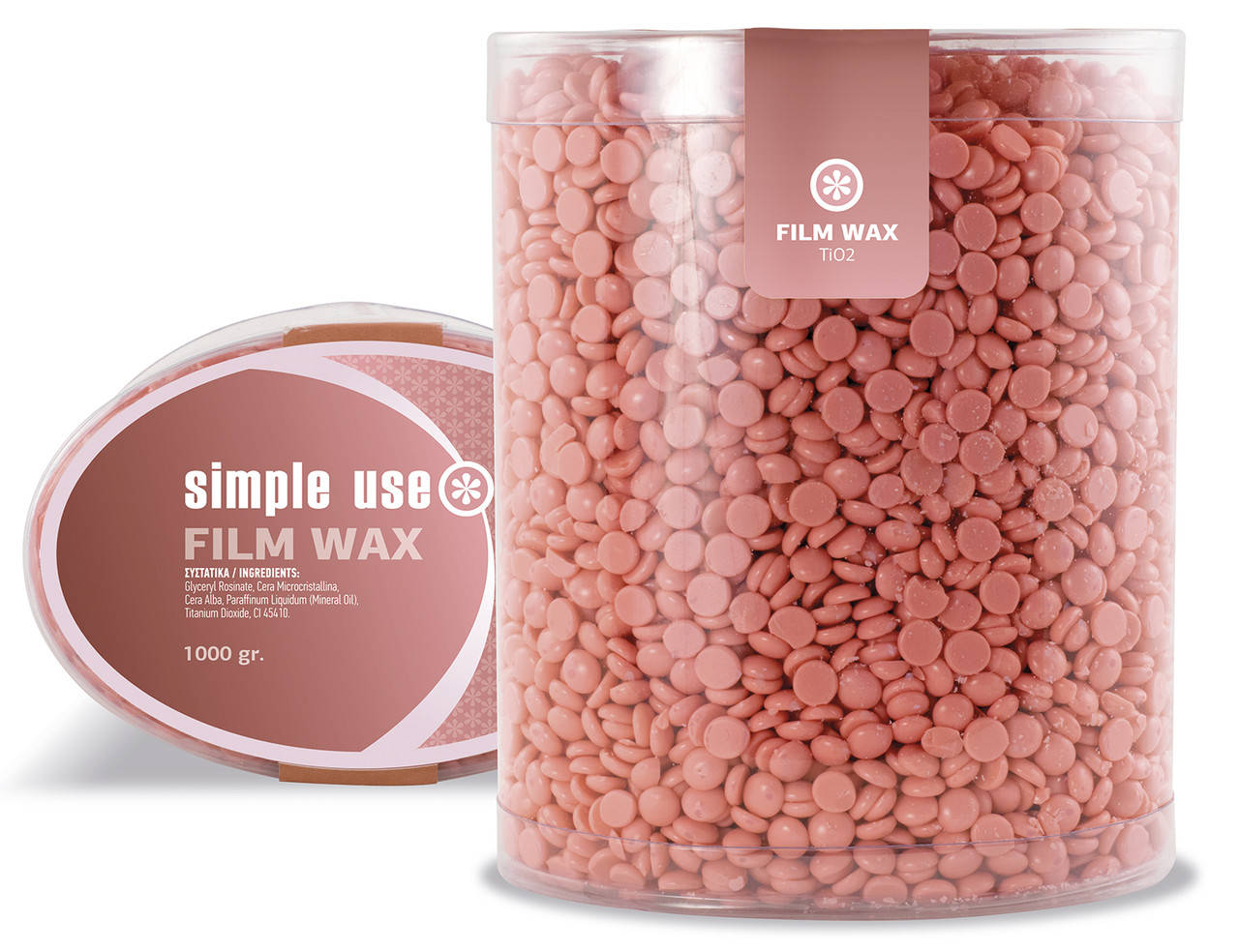 

Воск в гранулах Simple Use Beauty Роза 1000 мл (19016Gu)