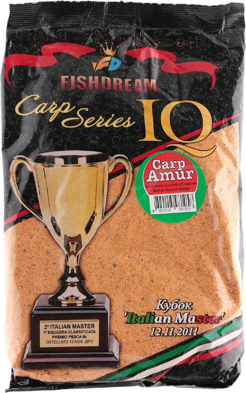 

Прикормка Fish Dream IQ Карп Амур 0.9кг