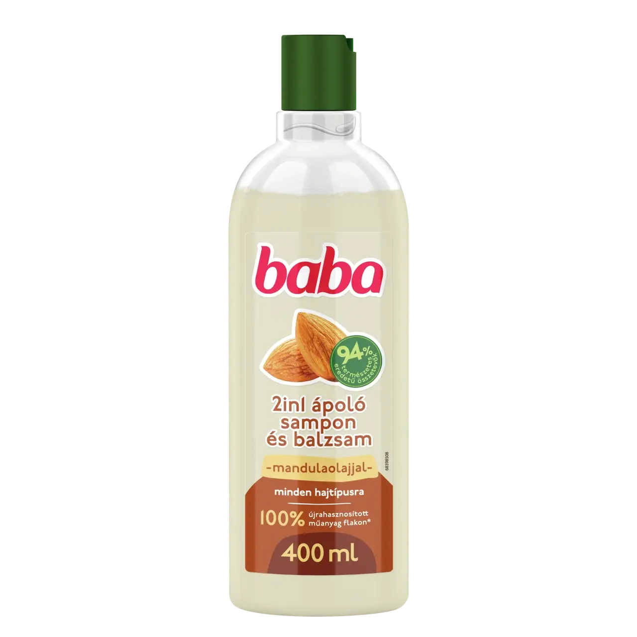 

Baba sampon 2IN1 Mandulaolajjal-шампунь Бобо с миндальным маслом 400 мл Венгрия