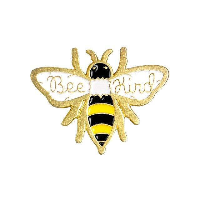 

"Пчела Bee kind" значок (пин) металлический