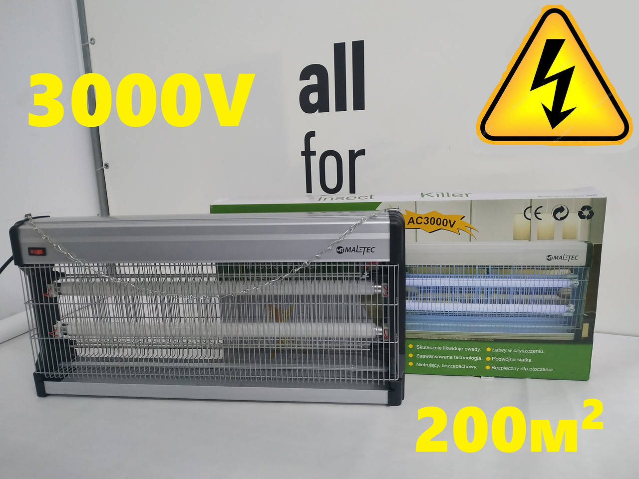 

Промышленный Уничтожитель насекомых Maltec EGO-02-40W