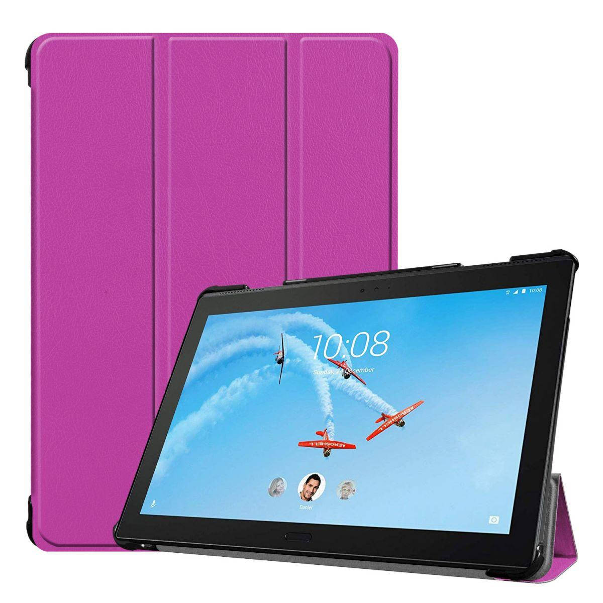 

Чехол 3-Fold Lenovo Tab P10 TB-X705 Violet, Фиолетовый