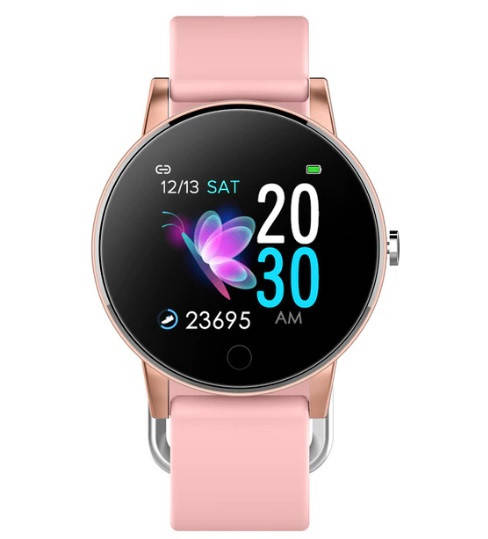 

Фитнес браслет с измерением пульса и давления Smart band Y9 Pink